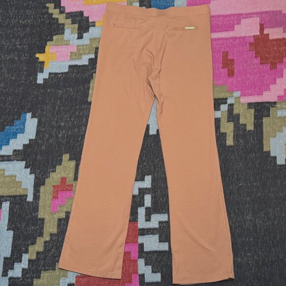 Iman Global Chic Slip into Slim Perfect Ponte Boot-Cut Pant, Camel, Large - Picture 2 of 13